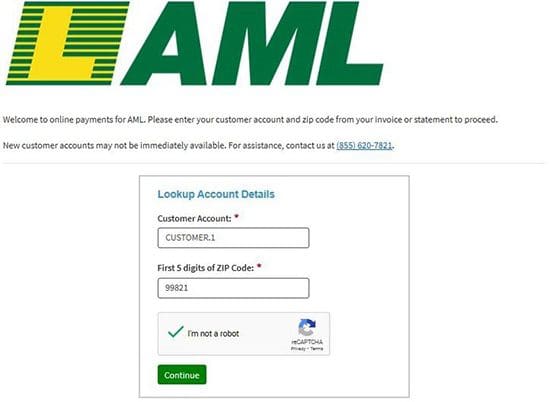 second step to make a one-time payment