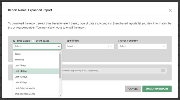 How to download a report in EZ Commerce