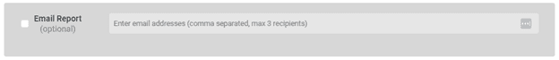 Emailing report option in EZ Commerce