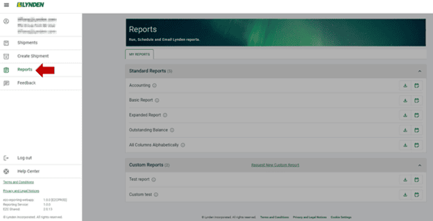 Reports in EZ Commerce