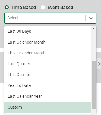 Time-based option in EZ Commerce