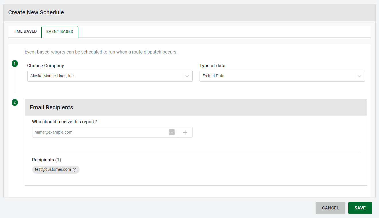 Event-based option in EZ Commerce