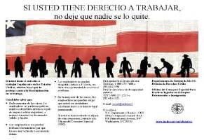 Right to work - Spanish