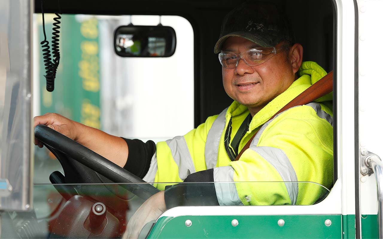 Lynden truck driver