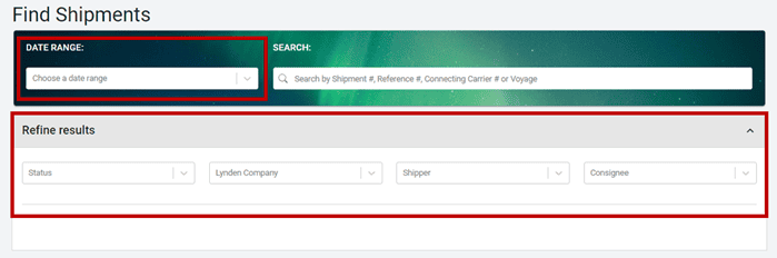 Date range feature in EZ Commerce